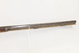 Antique MID-19th CENTURY Half-Stock .36 Cal. Percussion American LONG RIFLE HUNTING/HOMESTEAD Long Rifle with GOULCHER LOCK - 5 of 15