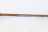 Antique MID-19th CENTURY Full-Stock .50 Cal. Percussion American LONG RIFLE Kentucky Style HUNTING/HOMESTEAD Long Rifle - 8 of 19