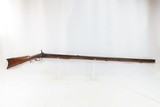 Antique MID-19th CENTURY Full-Stock .50 Cal. Percussion American LONG RIFLE Kentucky Style HUNTING/HOMESTEAD Long Rifle - 2 of 19