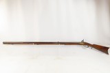Antique MID-19th CENTURY Full-Stock .50 Cal. Percussion American LONG RIFLE Kentucky Style HUNTING/HOMESTEAD Long Rifle - 14 of 19