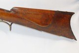 Antique MID-19th CENTURY Full-Stock .50 Cal. Percussion American LONG RIFLE Kentucky Style HUNTING/HOMESTEAD Long Rifle - 15 of 19