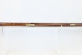 Antique MID-19th CENTURY Full-Stock .40 Cal. Percussion American LONG RIFLE HUNTING/HOMESTEAD Long Rifle with J. GOLCHER Lock - 9 of 19