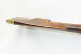 Antique MID-19th CENTURY Full-Stock .40 Cal. Percussion American LONG RIFLE HUNTING/HOMESTEAD Long Rifle with J. GOLCHER Lock - 11 of 19