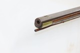 Antique MID-19th CENTURY Full-Stock .40 Cal. Percussion American LONG RIFLE HUNTING/HOMESTEAD Long Rifle with J. GOLCHER Lock - 18 of 19