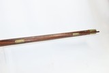 Antique MID-19th CENTURY Full-Stock .40 Cal. Percussion American LONG RIFLE HUNTING/HOMESTEAD Long Rifle with J. GOLCHER Lock - 10 of 19