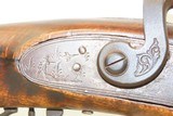 Antique MID-19th CENTURY Full-Stock .40 Cal. Percussion American LONG RIFLE HUNTING/HOMESTEAD Long Rifle with J. GOLCHER Lock - 7 of 19