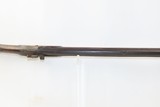 Antique MID-19th CENTURY Full-Stock .38 Cal. Percussion American LONG RIFLE Mid-1800s HUNTING/HOMESTEAD Long Rifle - 11 of 17