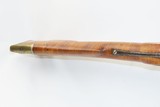 Antique WALKER & HOWARD Marked Half-Stock .48 Caliber Percussion LONG RIFLE Kentucky Style HUNTING/HOMESTEAD Long Rifle - 10 of 18