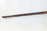 Antique WALKER & HOWARD Marked Half-Stock .48 Caliber Percussion LONG RIFLE Kentucky Style HUNTING/HOMESTEAD Long Rifle - 16 of 18