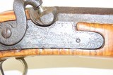 Antique WALKER & HOWARD Marked Half-Stock .48 Caliber Percussion LONG RIFLE Kentucky Style HUNTING/HOMESTEAD Long Rifle - 6 of 18