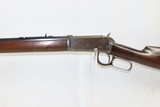 c1904 mfr WINCHESTER Model 1894 Lever Action .38-55 WCF Repeating RIFLE C&R Made in 1904 in New Haven, Connecticut; Octagon Barrel - 4 of 20