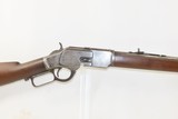 Antique WINCHESTER Model 1873 .38 Caliber WCF Lever Action REPEATING RIFLE
Iconic Repeater In .38-40 Winchester Center Fire - 18 of 21