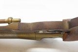 PISTOL/CUTLASS .44 Cal. Percussion ELGIN Type Single Shot Pistol with Blade Inspired by Jim Bowie’s Epic Sandbar Knife Fight - 12 of 17