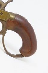 PISTOL/CUTLASS .44 Cal. Percussion ELGIN Type Single Shot Pistol with Blade Inspired by Jim Bowie’s Epic Sandbar Knife Fight - 3 of 17