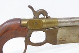 PISTOL/CUTLASS .44 Cal. Percussion ELGIN Type Single Shot Pistol with Blade Inspired by Jim Bowie’s Epic Sandbar Knife Fight - 16 of 17