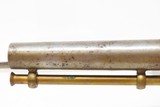 PISTOL/CUTLASS .44 Cal. Percussion ELGIN Type Single Shot Pistol with Blade Inspired by Jim Bowie’s Epic Sandbar Knife Fight - 8 of 17