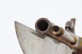 PISTOL/CUTLASS .44 Cal. Percussion ELGIN Type Single Shot Pistol with Blade Inspired by Jim Bowie’s Epic Sandbar Knife Fight - 10 of 17