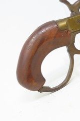 PISTOL/CUTLASS .44 Cal. Percussion ELGIN Type Single Shot Pistol with Blade Inspired by Jim Bowie’s Epic Sandbar Knife Fight - 15 of 17