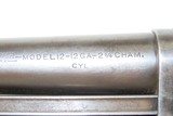 World War 2 US Marked WINCHESTER Model 12 TRENCH SHOTGUN w/FLAMING BOMB C&R Military then Police Shotgun Made Circa 1942 - 7 of 24
