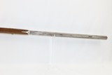 Antique JOHN WURFFLEIN Half Stock BACK ACTION .48 Percussion TARGET Rifle
Made by the Founder of the SHUETZEN VEREIN - 8 of 18