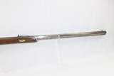 Antique JOHN WURFFLEIN Half Stock BACK ACTION .48 Percussion TARGET Rifle
Made by the Founder of the SHUETZEN VEREIN - 5 of 18