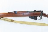 WORLD WAR II Era ISHAPORE Short Magazine Lee-Enfield No. 1 Mk. III Rifle C&R With SLING, BAYONET, & SHEATH - 16 of 20