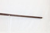 Antique JAMES BOWN & SON Marked Half-Stock Percussion American LONG RIFLEWith S.F. GORDON Marked Barrel & DOUBLE SET TRIGGERS - 15 of 21