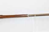 Antique JAMES BOWN & SON Marked Half-Stock Percussion American LONG RIFLEWith S.F. GORDON Marked Barrel & DOUBLE SET TRIGGERS - 9 of 21