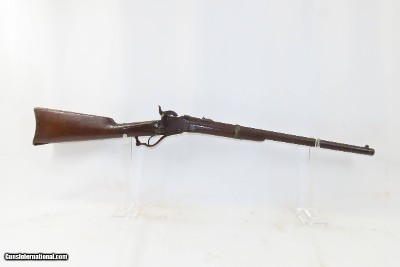 CIVIL WAR Antique STARR ARMS Co. Model 1858 PERCUSSION Saddle Ring CarbineBreech Loading Percussion CAVALRY CARBINE - Image 2 of 20