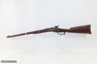 CIVIL WAR Antique STARR ARMS Co. Model 1858 PERCUSSION Saddle Ring CarbineBreech Loading Percussion CAVALRY CARBINE - Image 15 of 20