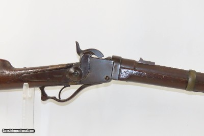 CIVIL WAR Antique STARR ARMS Co. Model 1858 PERCUSSION Saddle Ring CarbineBreech Loading Percussion CAVALRY CARBINE - Image 4 of 20