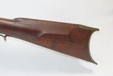Antique EARLY 1800s Full-Stock .36 Caliber FLINTLOCK American LONG RIFLE Kentucky Style HUNTING/HOMESTEAD Long Rifle - 15 of 19