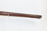 Antique EARLY 1800s Full-Stock .36 Caliber FLINTLOCK American LONG RIFLE Kentucky Style HUNTING/HOMESTEAD Long Rifle - 6 of 19