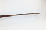 Antique Mid-1800s HALF STOCK .34 Caliber Percussion American LONG RIFLE
HOMESTEAD/HUNTING Rifle with DOUBLE SET TRIGGERS - 7 of 16