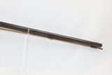 Antique Mid-1800s HALF STOCK .34 Caliber Percussion American LONG RIFLE
HOMESTEAD/HUNTING Rifle with DOUBLE SET TRIGGERS - 5 of 16