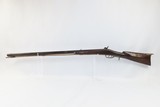 Antique Mid-1800s HALF STOCK .34 Caliber Percussion American LONG RIFLE
HOMESTEAD/HUNTING Rifle with DOUBLE SET TRIGGERS - 11 of 16