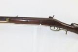 Antique Mid-1800s HALF STOCK .34 Caliber Percussion American LONG RIFLE
HOMESTEAD/HUNTING Rifle with DOUBLE SET TRIGGERS - 13 of 16