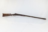 Antique Mid-1800s HALF STOCK .34 Caliber Percussion American LONG RIFLE
HOMESTEAD/HUNTING Rifle with DOUBLE SET TRIGGERS - 2 of 16