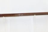 Antique EARLY 1800s Full-Stock .46 Caliber FLINTLOCK American LONG RIFLE
HOMESTEAD Tool w/J&W ASTON Lock - 9 of 19