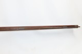 Antique EARLY 1800s Full-Stock .46 Caliber FLINTLOCK American LONG RIFLE
HOMESTEAD Tool w/J&W ASTON Lock - 10 of 19