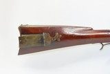 Antique EARLY 1800s Full-Stock .46 Caliber FLINTLOCK American LONG RIFLE
HOMESTEAD Tool w/J&W ASTON Lock - 3 of 19