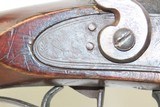 Antique EARLY 1800s Full-Stock .46 Caliber FLINTLOCK American LONG RIFLE
HOMESTEAD Tool w/J&W ASTON Lock - 7 of 19