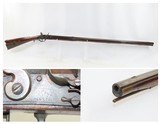 Antique EARLY 1800s Full-Stock .46 Caliber FLINTLOCK American LONG RIFLE
HOMESTEAD Tool w/J&W ASTON Lock