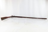 Antique EARLY 1800s Full-Stock .46 Caliber FLINTLOCK American LONG RIFLE
HOMESTEAD Tool w/J&W ASTON Lock - 2 of 19