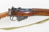 WORLD WAR II Era BSA Enfield No. 4 Mk 1 .303 Cal British INFANTRY Rifle C&R BRITISH MILITARY WW II Infantry Rifle w/BAYONET - 4 of 18