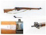 WORLD WAR II Era BSA Enfield No. 4 Mk 1 .303 Cal British INFANTRY Rifle C&R BRITISH MILITARY WW II Infantry Rifle w/BAYONET