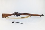 WORLD WAR II US SAVAGE Enfield No. 4 Mk. 1* C&R Bolt Action CONTRACT RifleUS Made BRITISH CONTRACT w/BAYONET, SHEATH, & SLING - 2 of 21
