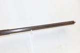 Antique W.K. STRONG Half-Stock .38 Caliber Percussion American LONG RIFLEWith “LEMAN/LANCASTER PA.” Marked Lock - 13 of 19