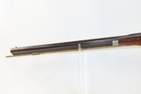 Antique W.K. STRONG Half-Stock .38 Caliber Percussion American LONG RIFLEWith “LEMAN/LANCASTER PA.” Marked Lock - 17 of 19