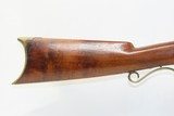 Antique W.K. STRONG Half-Stock .38 Caliber Percussion American LONG RIFLEWith “LEMAN/LANCASTER PA.” Marked Lock - 3 of 19